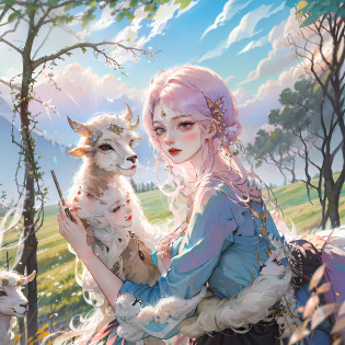 there are three sheep walking in a field of grass near trees, sheep grazing, peaceful looking animals, bucolic, slightly sunny weather, pastures, inspired by George Stubbs, peaceful scene, peaceful animals, proud looking, rainbow sheep like cotton candy, forest plains of yorkshire, natural beauty, filled with fauna, stunning visual, beautiful image, peaceful environment