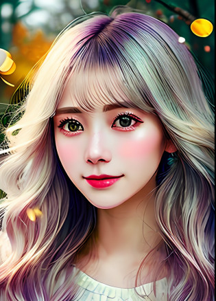 Beautuful Women?Bright design?PastelColors?the wind?Ink dripping?autumn lights?shinny skin?the pose?full body Esbian?stele?silber hair?8k�wallpaper