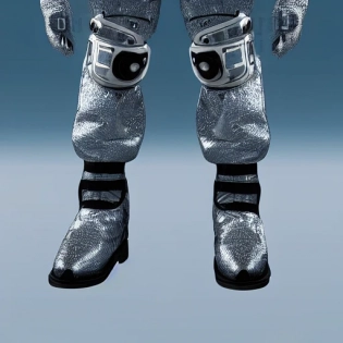 space suit with boots, futuristic, character design, cinematic lightning, epic fantasy, hyper realistic, detail 8k --ar 9:16 - Upscaled (Light)
