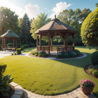 Add a gazebo