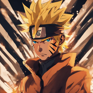 naruto uzumaki, modo kyuubi, dominar, retrato, cara furiosa, vivid colors, foco n�tido, estilo anime, tons de cor vermelho e laranja, dramatic lighting.