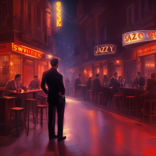 It was a sweltering midsummer night in the city. The air was thick and heavy, weighing down on the busy streets. Neon lights flashed brightly, casting lurid colors across the pavement. The sidewalks were crowded with people, eagerly making their way to various drinking establishments.
One such bar was tucked away on a side street, its entrance marked only by a small, flickering sign. Inside, the place was dimly lit and filled with smoke. A jazz band was playing on a tiny stage, the wailing saxophone competing with the buzz of conversation.
At the bar, Tom Jones sat alone nursing a whiskey. He was dressed sharply in an open-necked shirt and blazer, his dark hair slicked back. But his brooding gaze was fixed on a woman across the room. She sat on a barstool, long legs crossed, casually smoking a cigarette. Her tight red dress accentuated every curve.
When she glanced over with cool appraisal, Tom felt a spark of electricity. He sauntered over to her side. Leaning in close, he murmured, 