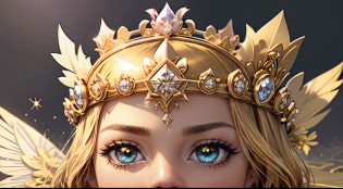 8K, (crown close-up), positive perspective!! , with a crown with diamonds on a white background, diamond wings!! , super realistic fantasy crown, golden crown, white laser crown, golden flower crown, floating crown, (Ray Tracing), (clean background)), crown, flower crown, crown, giant diamond crown, golden tiara, amazing flower crown, diamond crown