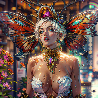masterpiece Goddess Marilyn Monroe waitress matrix meticulously intricate ultra highres Pro-photo-realistic reflection optimal ultra_sharpness focus perfection accurate volumetric Lightning contrast front_sunlight backlight global illumination cgi vfx sfx reflex ultra high-definition ultra high-detail Octane_rendered extreme improved graduated UHD XT3 64K 32K 16K 8K DSLR HDR UnrealEngine5 romm rgb pbr 3dcg fxaa blu-ray colors-coded anti-aliasing fkaa txaa rtx ssao opengl-shaders glsl-shaders post-processing post-production cell-shading tone-mapping vivid red hairstyle Agate ornament diamond sunflower sports cap cow-boy hat athletic epic clean eyeliner cheekbone felt suave expressive effects embarrassed wet flirt sweat lazuli-droplet-of-water-drop-between-eyes Divine (bright eyes, bright eyes) beautiful eyes saturate black pupils brown irises turquoises sapphires pearls open mouth smile teeth (tongue droplet water) clavicles white jacket shirt bridaldress safran silk papillotes sleeves orange satin obi scarlet breasts huge side-boob spread sagging corsage yellow seams navel skirts wide fringes swinging spinel reveal diamond heart chastity-belt solid padlock indigo pubic pubic-hair silks snap_lock garters legs boots solid iron nickel cobalt luminescence depthfield Crystalline butterfly CGSCOSITY 