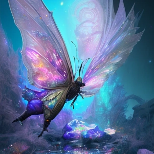 mdjrny-v4 style, impressive ominous fine butterfly shattered crystal shard glitch volumetric dynamic fluid simulation lighting impressive masterpiece hyper ultra detailed intricate sharp focus 8 k realistic illustration canon eos r 3 fujifilm x - t 3 0 sony alpha, by james gurney tooth wu artgerm colorful! ! ! , trending on artstation behance cgsociety