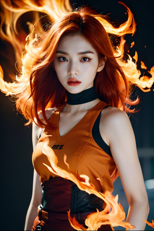 An independent, tenacious woman with a fierce determination that matched her fiery hair