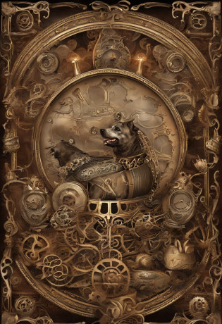 Dogs dancing on dance floor background, Underground danceclub,tmasterpiece? high high quality? Best quality at best?Rock ballroom?Stylish dog DJ?Dogs wear punk headphones?Dogs wear rock costumes?big breasts beautiful? k hd?8K