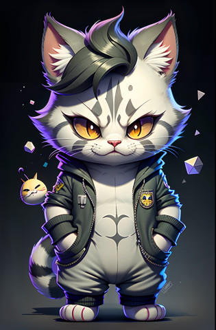 C4tt4stic, The Joker, Cats,kawaii,greys?frontage?Know