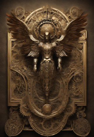 cosmic fallen angel, olhos claros brilhantes, Biomechanicals, estranho, assustador, Pesadelo, cores muito brilhantes, light particles, com luz brilhante, Mshiff, Arte do papel de parede, Papel de parede UHD, Anakil Skywalker, 15 anos, roupas medievais