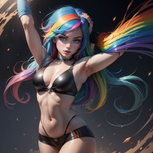 Rainbow Dash from mlp