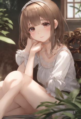 (Best Quality, Masterpiece, High Resolution 4k, Intricate Details), cover for ecchi manga, loli, 13 years old, multiple views, multiple angles, multiple girls, sitting, short hair, flat chest, stunning, cute, legs spread, multiple poses, camisole, full body