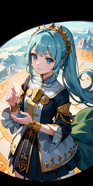 Palace, A high resolution, (??:1.4), A highly detailed, 1girll, From above, space, sitted, King Knight Armor, Sharp focus, (Cinematic lighting), (1girll), Slight smile?The 5 fingers of each hand are very detailed?