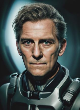 ( <lora:PeterCushingOld:.8>) close up  Portrait photo of (pco1) man with short hair, Detailed face, (perfect green eyes), (realistic matte skin:1.1), perfect body, wearing  ((Diving Suit, Underwater Breathing Apparatus,  )), Modelshoot style, Professional Photography, soft  lighting, PHOTOREALISTIC, Realistic, standing in dark studio background, blurred background, volumetric fog,. RAW, analog style, sharp focus, 8k, HD, DSLR, high quality, Fujifilm XT3, film grain, award winning, masterpiece,