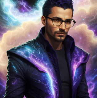 fundo roxo e azul, Portrait of a cosmic galaxy entity, no plano astral ) ), astral appearance, galactic dmt entity, aura de nebulosa em torno do assunto, aura negra brilhante, cosmic entity, Galactic Entity, galactic deity, cosmic horror entity, quality astral projection rendering, Portrait of a cosmic god, astral ethereal, Fractal Thunder Dan Mumford no topo, arte conceitual 8k, 8k arte impressionante, epic scifi fantasy art, Epic Fantasy Digital Art Style, Arte de fantasia 8k, arte conceitual 8 k, corpo astral, Chaotic atmosphere, Planetas espaciais