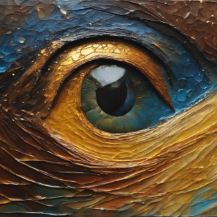 Coarse brushstrokes and wet paint?Fibonacci?the golden ratio?Melted wax?Visible brush strokes?3D mosaic wireframe?neurons?colours?oil on the canvas?Thick brushstrokes?insanely details?8K  UHD?ultra-realistic realism?Van Gogh Starry Sky
