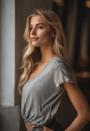 Un primer plano de una mujer con cabello largo y rubio con una camiseta sin mangas, hermosa chica rubia, Hermosa chica modelo, Anna Nikolanova aka Newmilky, Hermosa modelo joven, linda joven, Hermosa modelo de chica, hermosa joven, chica atractiva, 2 24-year-old female model, Joven muy hermosa, BLONDE CHILD girl, Una hermosa rubia, Modelo de Instagram, Cara perfecta ) en la calle