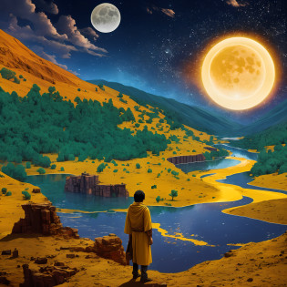 The flood universe, we can literally feel it, flood, that is, the flood gushing, unscrupulous, raging impermanence; Desolate, deserted, inaccessible. The world of desolation is a place of extreme insecurity. It is also said that the flood world is rich in spiritual energy and full of treasures, but after all, it is also full of dangers, the law of the jungle, and it is not a place where ordinary people can stay. Desolation, also refers to the obscurantist of grass and trees, has not yet developed the meaning, it can be seen that in addition to yellow sand and floods, vegetation is scarce, heaven and earth are yellow, the universe is flooded, the sun and the moon are rich, and the sky is listed. If connected, it can be seen that it is the appearance of the beginning of creation, the heaven and the earth have first opened, the yellow has not been judged, the four sides are undecided, there is no age, the sun rises and the moon sets, and the stars are on their own --auto --s2