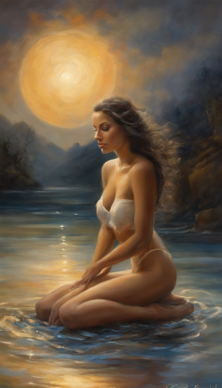 ?masterpiece, Highest Quality, MovieSteel, 1woman, Cloud Girl, Floating in the sky, close-up, brightness, happiness, Warm and soft lighting, sunset, Sleeping, Sleep on your stomach, sleep, eyes closed. (sparks:0.7),((photorealistic)), (masterpiece), best quality, expressive eyes, perfect face, (ultra-detailed), highest quality, ((extremely beautiful)), expressive eyes, (ultra detailed),nModel: ((beautiful Spanish woman)), ((blonde long hair)), (blonde hair), choker,  perfect body, (perfect huge boobs), white shirt, open shirt,  {(1 woman showing vagina, wet pussy, vaginal, beautiful girl slight smile, flirty smile)}, perfect caucasian face,(masterpiece), best quality, expressive eyes, perfect face,((masterpiece)),((best quality)),((HD)),((extremely detailed)),((cinematic lighting)),((detailed)),((perfect face)), expressive eyes, dark skin,((tribal teen)),(beautiful nose),(earrings),(black choker),(long black hair),(blunt bangs),(black eyes),(sharp eyes),(thick eyelashes) ,((completely nude)), ((nipples)),(cute bottom lip), (jungle background),(tribal body tattoos), full body,girl seen from below, wet skin, tattoo mandala and flowers, interior of ancient temple flooded with water, night light, interior of ancient temple flooded with water, tattoos of mandala and flowers on bare skin, girl sitting on pedestal showing vagina, girl sitting on wall with thighs apart showing the vagina, illuminated face, radiant face with areola,  feet submerged in transparent water,floating antique clock, lamp, lantern, night sky with storm, full moon, extremely soft and fluid paint, 3D liquid paint, 3D fractals,splash effect, sea, fluid, 3D fractals, dreamy glow, oil painting with strong strokes, dripping paint, night sky with storm,  floating antique clock, lamp, lantern, nfsw,   Caucasian girl, detailed background, detailed face , realistic face, overexposure, {{hyperrealistic}}, full body, love, devotion, beautiful lighting, warm lighting, cinematic shot, depth of field, iridescent,