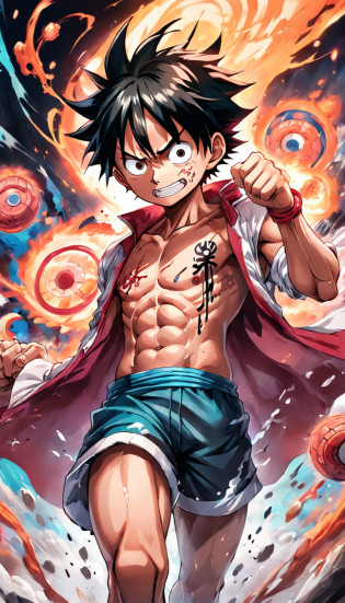 pintura Luffy Gear 5 one piece fidelidade ao altor Luffy, arte abstrata de anime, estilo de arte graffiti, arte do grafite, arte biopunk, Graffiti Arte de Rua, arte vibrante dos desenhos animados, Arte peluda, arte brilhante de alta qualidade, vibrant fan art, arte do anime, nychos art aesthetic, arte detalhada, Arte Hylics, arte rave, fantastic artstyle, arte completa, artistic design