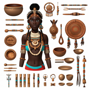 knolling, isotype of a modern sale of spare parts and accessories for beautiful african tribal vodoo shaman teenage girl , minimal desin, vector, simple, flat, transparent background ,knolling, isotype of a modern sale of spare parts and accessories for beautiful african tribal vodoo shaman teenage girl , minimal desin, vector, simple, flat, transparent background , 3D Model
