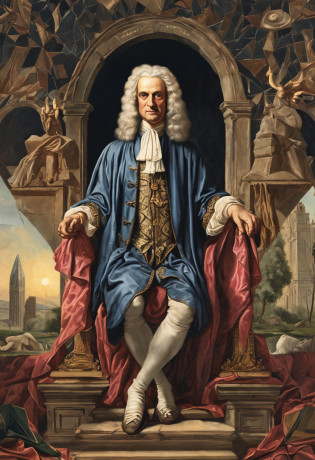 Pintura de Isaac Newton como um ((feiticeiro)), roupas de mago, Magician's hat, mystic atmosphere, Geometria sagrada, Mystery religions, hermetic, Hermetic symbols, Louve o pecado, Louve o Sol, oculto, conspiracy, hermetismo, Geometria Sagrada, mistic ambient, triangular circle, (master part), (melhor qualidade), ((vista frontal)), arte Boris Vallejo, Syd Mead, JC Leyendecker, Craig Mullins, Pedro Paulo Rubens Pintura detalhada, Sandro Botticelli, Greg Rutkowski, Historic works of art, renaissance oil portrait, 16th century style, oil watercolor painting, dramatic and photorealistic painting by Midjourney, CGSetividade, artstation hd |, High detail, artstation hd |, trending in the artstation, 8k