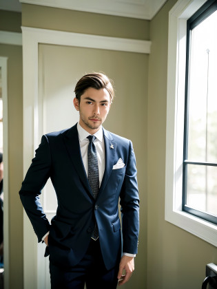 there is a man in a suit taking a selfie in a bathroom mirror, wear suit, wearing black grey suit, wear suit!, wear suit, dressed in a suit, wearing a strict business suit, wearing a worn out suit, dressed in a suit, he is wearing a suit, wearing a suit and a tie, wear suit, Wearing a suit and tie, in his suit?handsome