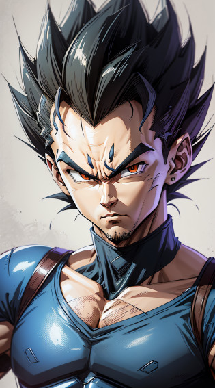Dragon Ball Vegeta with deadpool suit consists of - Art - O - Dragon, hand drawn, pencil ink, Vegeta, with Vegeta hair, Prince Vegeta, Dragon Ball Art Style, Wild Spike Black Saiyan Hair, Akira Toriyama style, Dragon Ball concept art, Dragon Ball style, HD artwork, character Dragon Ball, Dragon Ball Z style --auto --s2